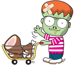 Franky The Zombie sticker #719040