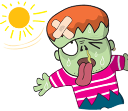 Franky The Zombie sticker #719048