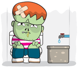 Franky The Zombie sticker #719057