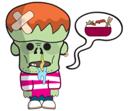 Franky The Zombie sticker #719066