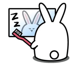 A-Shi Rabbit sticker #719394