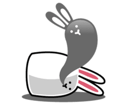 A-Shi Rabbit sticker #719423