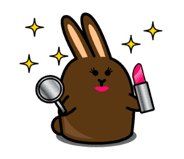 A-Shi Rabbit sticker #719425