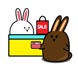 A-Shi Rabbit sticker #719430