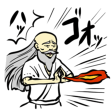 Stamp of hermit sticker #719572