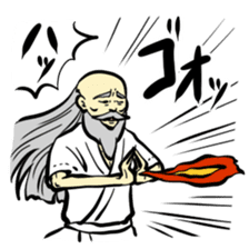 Stamp of hermit sticker #719572