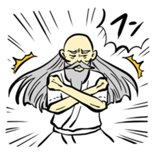 Stamp of hermit sticker #719575