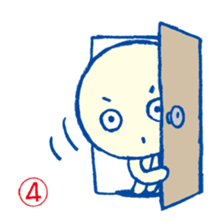 KATAKANA Alien2 sticker #719834