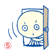 KATAKANA Alien2 sticker #719835