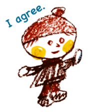 Satoshi's happy characters vol.19 sticker #719906