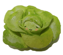 It's a cabbage!  (English ver.) sticker #720236