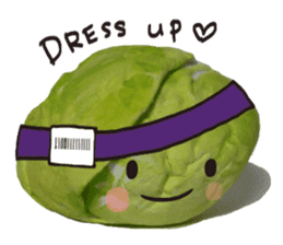 It's a cabbage!  (English ver.) sticker #720263