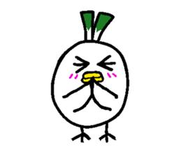 Negi Bird Yonago Tottori Japan sticker #720450