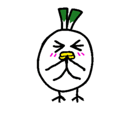 Negi Bird Yonago Tottori Japan sticker #720450