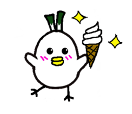 Negi Bird Yonago Tottori Japan sticker #720452