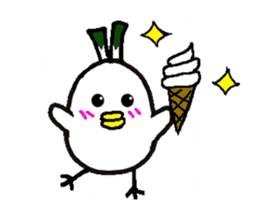 Negi Bird Yonago Tottori Japan sticker #720452