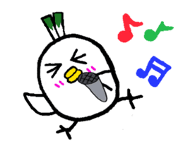 Negi Bird Yonago Tottori Japan sticker #720464