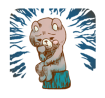 Lazy animals! sticker #720824