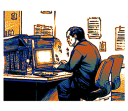 "Give My Regards to Black Jack" sticker #721234