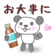 Sports-activities Panda sticker #721366