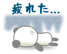 Sports-activities Panda sticker #721380