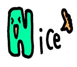 Initial "jimo".[The first] sticker #721403