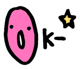 Initial "jimo".[The first] sticker #721404