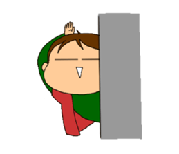 Single-edged eyelids "Niou-san" sticker #721544