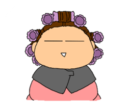 Single-edged eyelids "Niou-san" sticker #721547