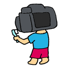 camera man sticker sticker #721638