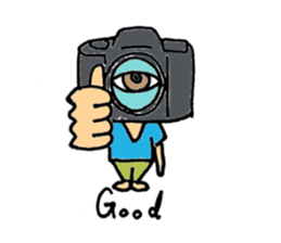 camera man sticker sticker #721642