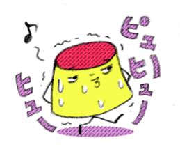 The pudding which chimes in sticker #721969