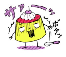 The pudding which chimes in sticker #721984