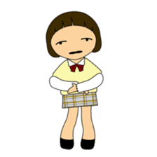 High school girls of japan sticker #722391