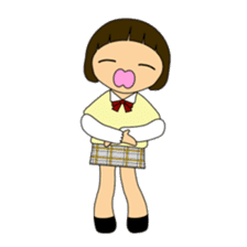 High school girls of japan sticker #722396