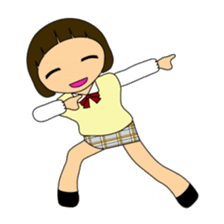 High school girls of japan sticker #722416