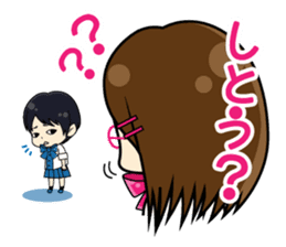 Daily conversation of the Fukuoka-Girl sticker #722567