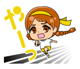 Daily conversation of the  Fukuoka-Girl sticker #722577