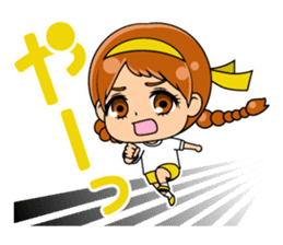 Daily conversation of the Fukuoka-Girl sticker #722577