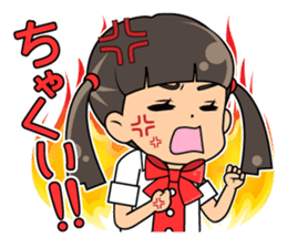 Daily conversation of the Fukuoka-Girl sticker #722583
