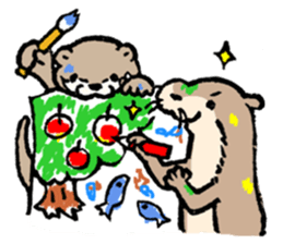 Pretty animals of the forest sticker #722998