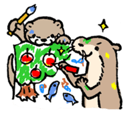 Pretty animals of the forest sticker #722998