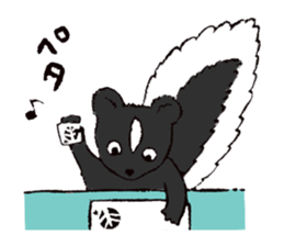 Pretty animals of the forest sticker #723018