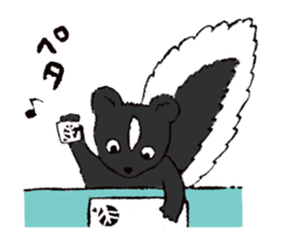 Pretty animals of the forest sticker #723018
