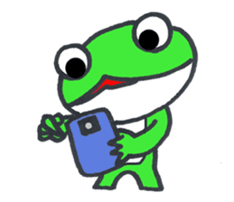 Mr.Frog sticker #723622
