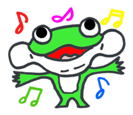 Mr.Frog sticker #723628