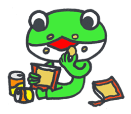 Mr.Frog sticker #723635