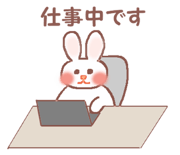 Rabbit Meechan.Reply version. sticker #723815