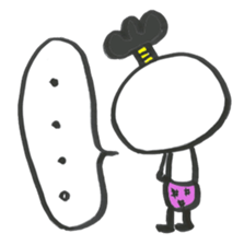 white ninja Shiromaru sticker #723972