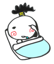 white ninja Shiromaru sticker #723981